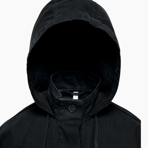 🎉HP! NWT Aritzia The Group Babaton Black Utility Nook Jacket - Picture 6 of 10
